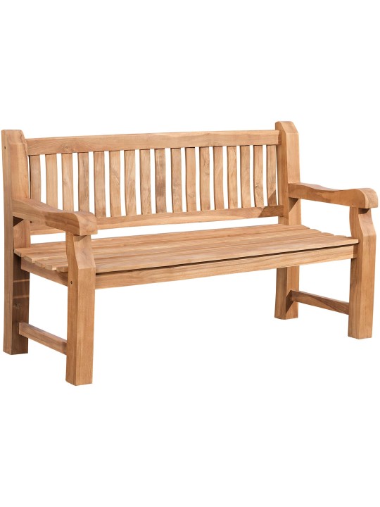 Teak bænk Jackson V2 150 cm, teak Teak bænk Jackson V2 150 cm, teak