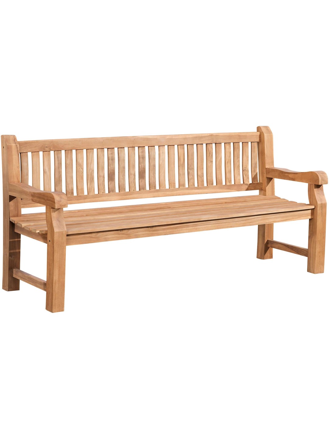 Teak bænk Jackson V2 200 cm, teak