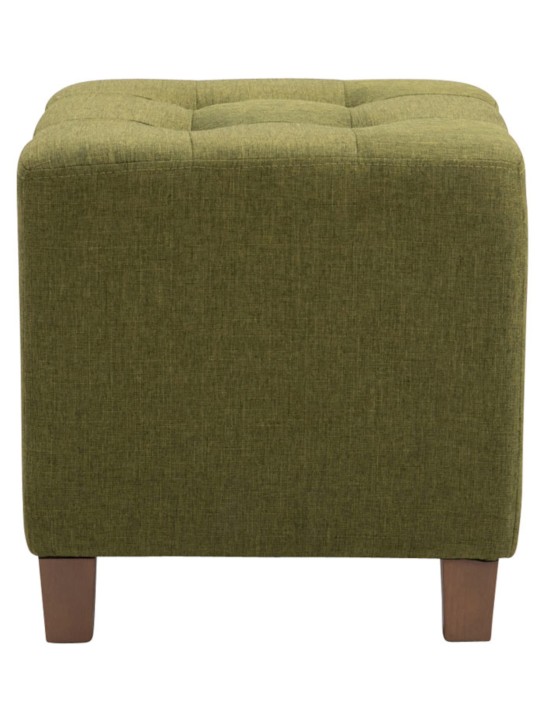 Sæt med 2 Farao taburetter, antik-lys, grøn