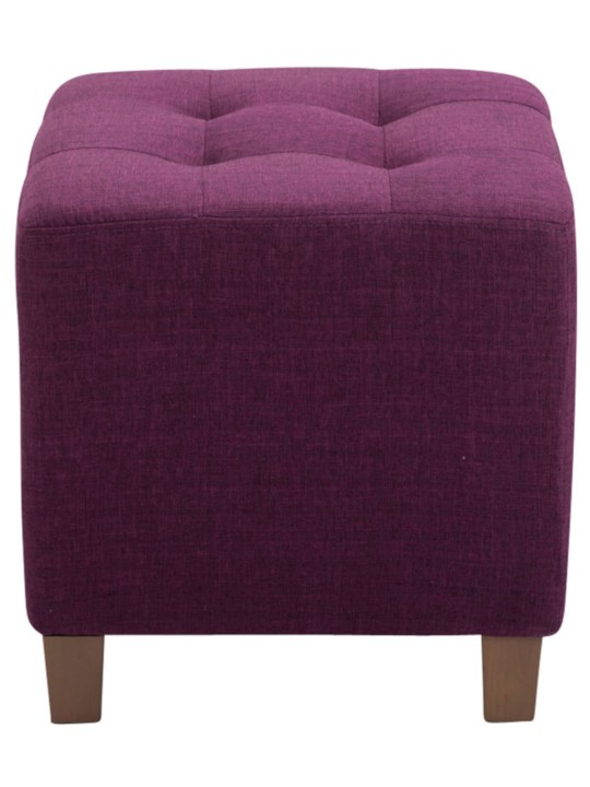 Sæt med 2 Farao taburetter, antik-lys, lilla