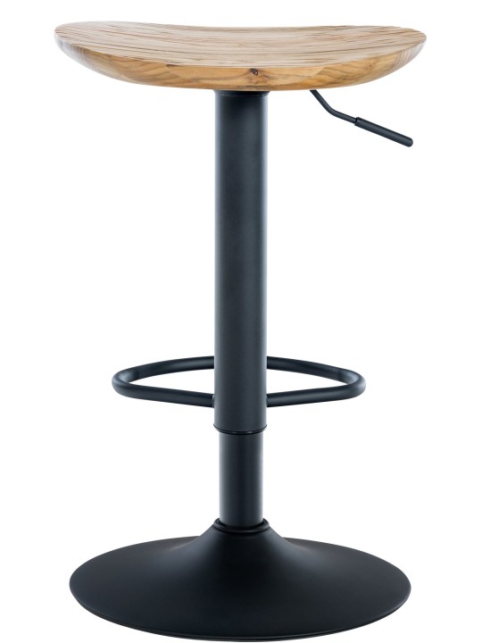 Sæt med 2 barstole Skelde, natur