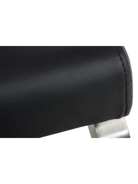 Sæt med 2 Belfort spisestuestole, sort