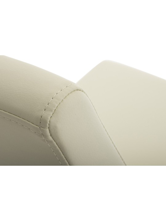 Sæt med 2 Belfort spisestuestole, creme