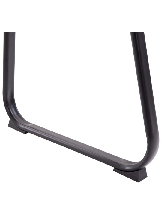 Sæt med 2 besøgsstole Canada B imiteret læder, creme