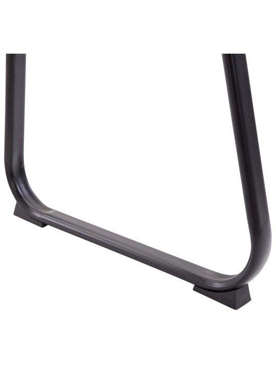 Sæt med 2 besøgsstole Canada B imiteret læder, hvid