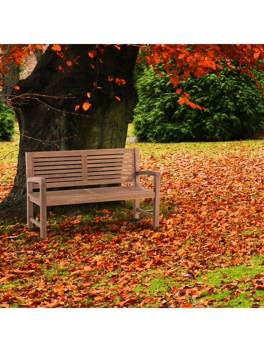 Teak bænk Halden 150 cm, teak Teak bænk Halden 150 cm, teak