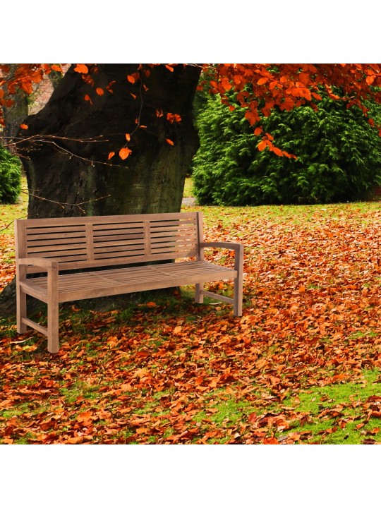 Teak bænk Halden 200 cm, teak Teak bænk Halden 200 cm, teak