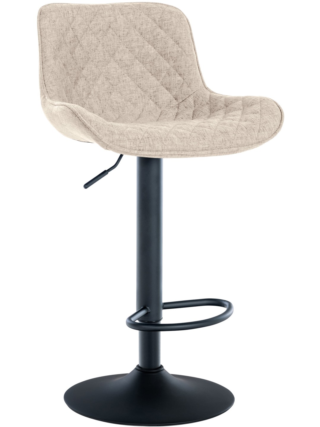 Barstol Minosa stof, taupe