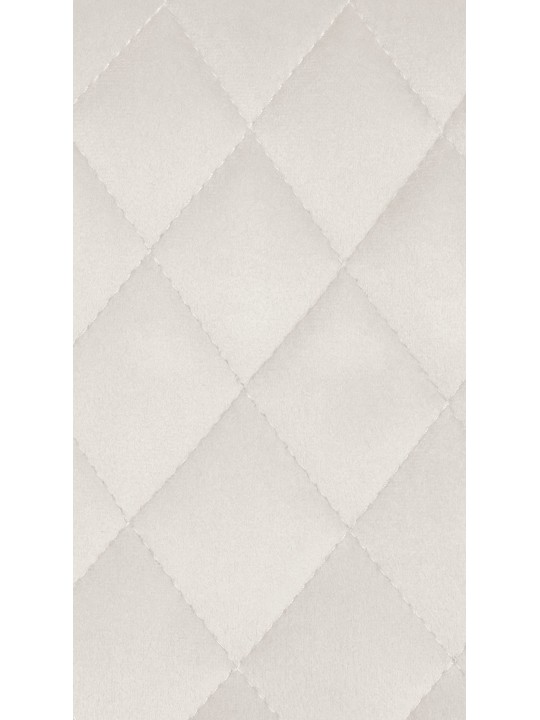 Sæt med 2 barstole Minosa velvet, creme