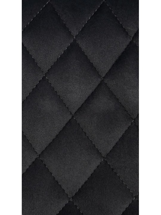 Sæt med 2 barstole Minosa velvet, sort Sæt med 2 barstole Minosa velvet, sort