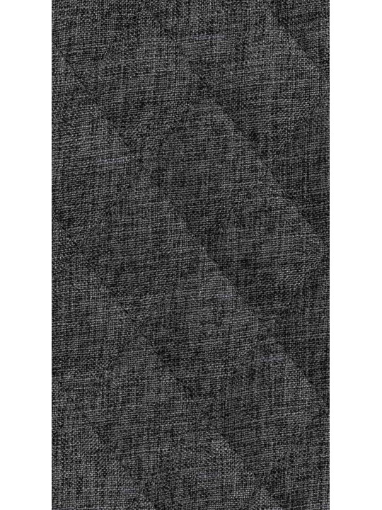 Sæt med 2 barstole Minosa stof, sort