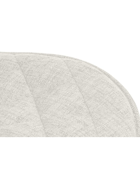 Sæt med 2 barstole Minosa stof, creme