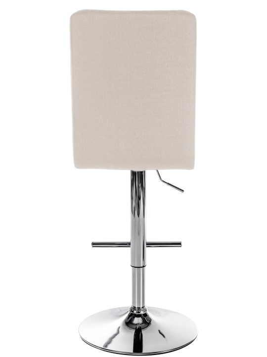 Barstol Peking V2 stof krom, creme