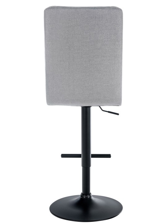 Barstol Peking V2 stof, lysegrå