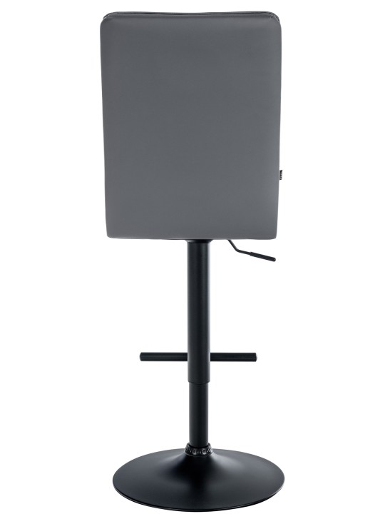 Barstol Peking V2 kunstlæder, grå