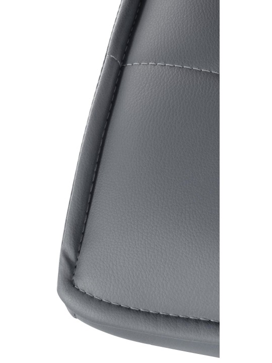 Barstol Peking V2 kunstlæder, grå