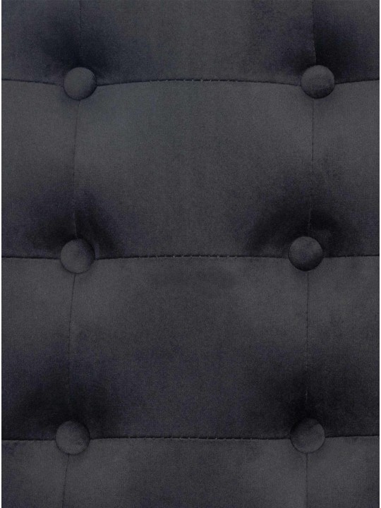 Liggestol Avon fløjl, grå