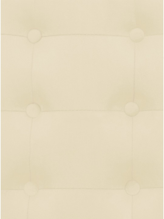 Liggestol Avon fløjl, creme