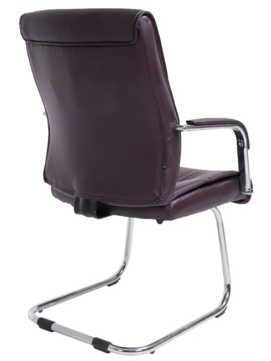 Sæt med 2 besøgsstole Sievert, brun