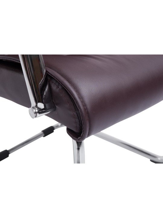 Sæt med 2 besøgsstole Sievert, brun