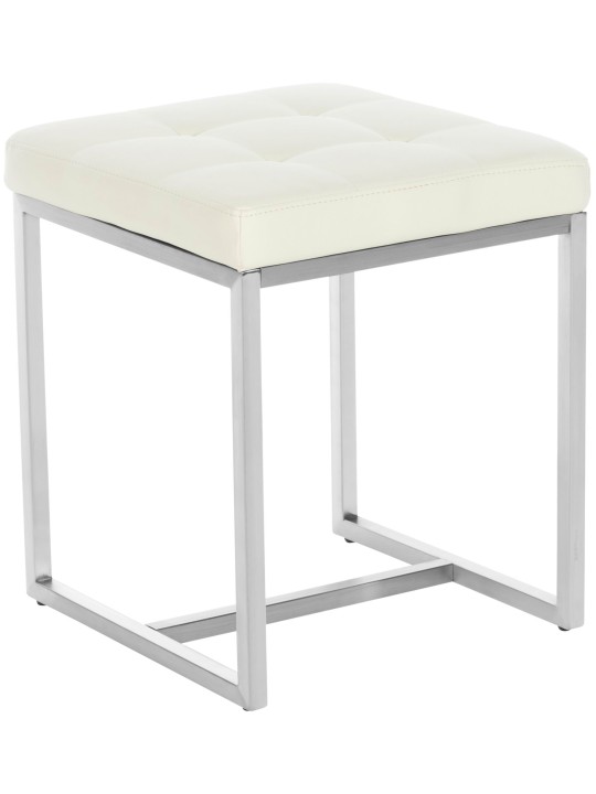 Sæt med 2 skamler Barci, creme