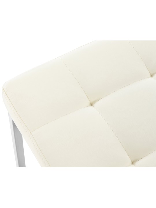 Sæt med 2 skamler Barci, creme