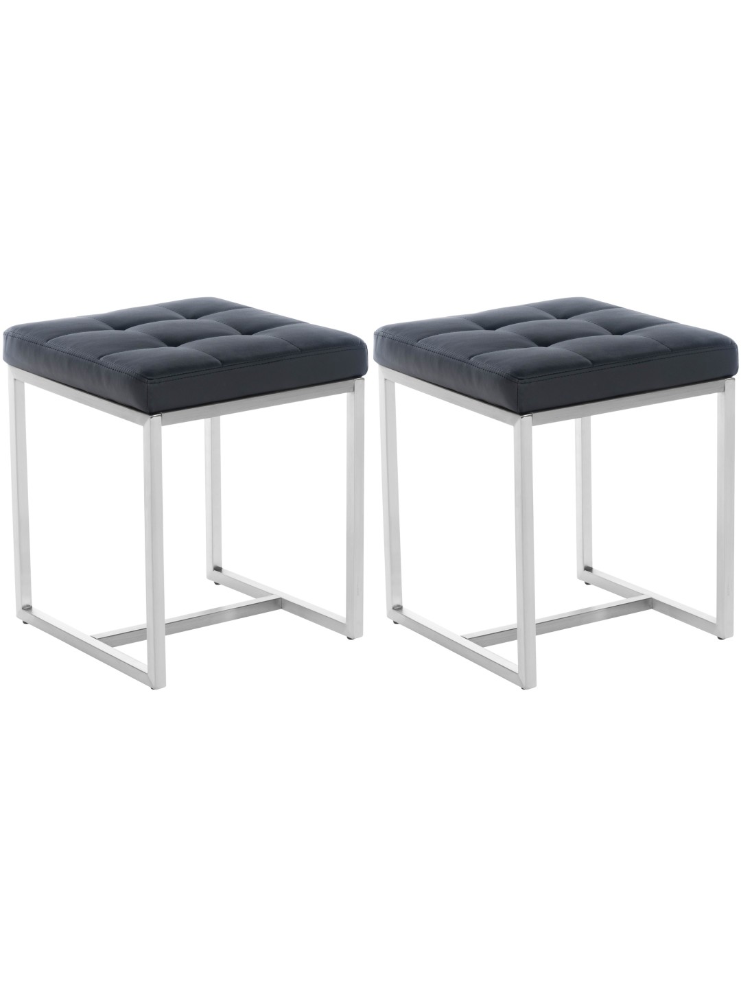 Sæt med 2 skamler Barci, sort