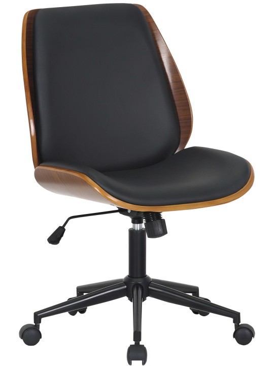 Kontorstol Mitch, valnød/sort