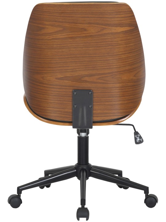 Kontorstol Mitch, valnød/sort