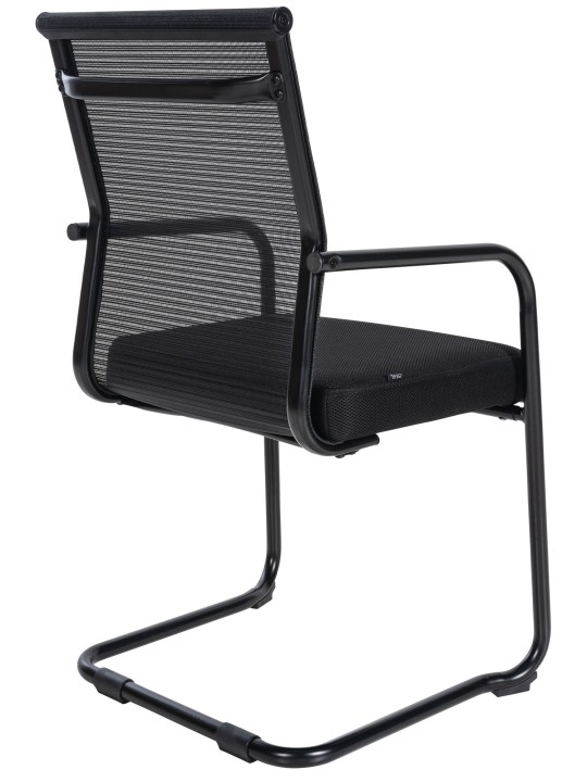 Besøgsstol Denny, sort