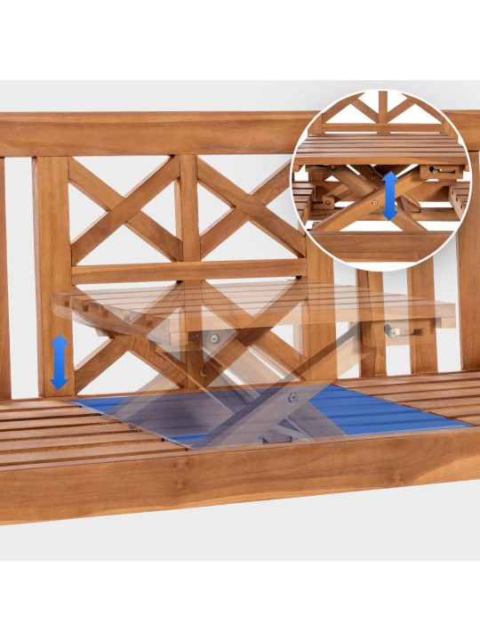 Teak bænk Luka 150 cm, teak Teak bænk Luka 150 cm, teak