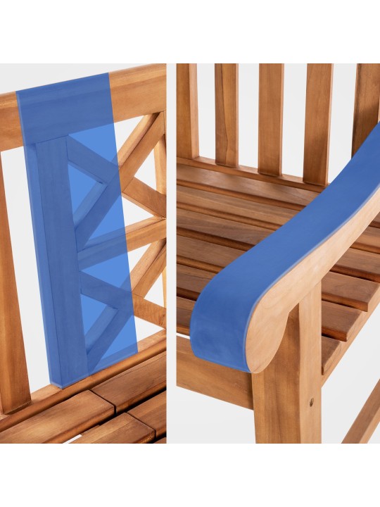 Teak bænk Luka 150 cm, teak Teak bænk Luka 150 cm, teak