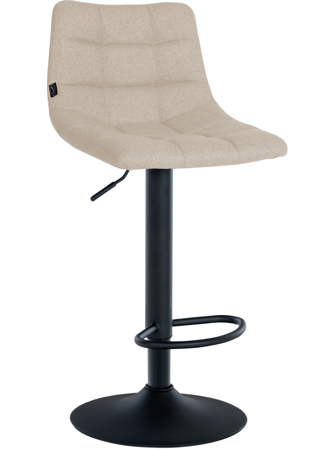 Barstol Jerry stof, creme