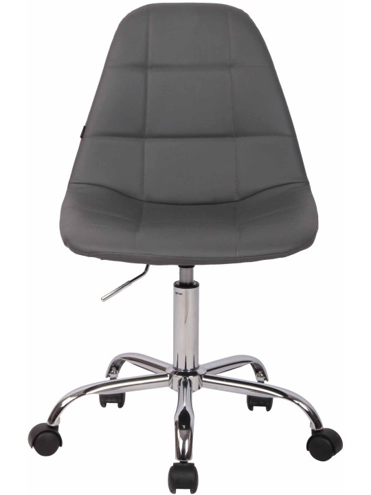 Kontorstol Reims imiteret læder, grå Kontorstol Reims imiteret læder, grå