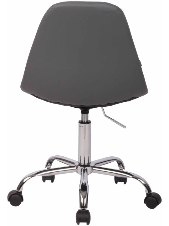 Kontorstol Reims imiteret læder, grå Kontorstol Reims imiteret læder, grå