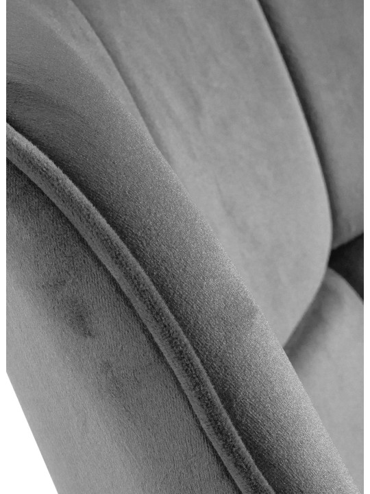 Stol Westport Velvet, grå Stol Westport Velvet, grå