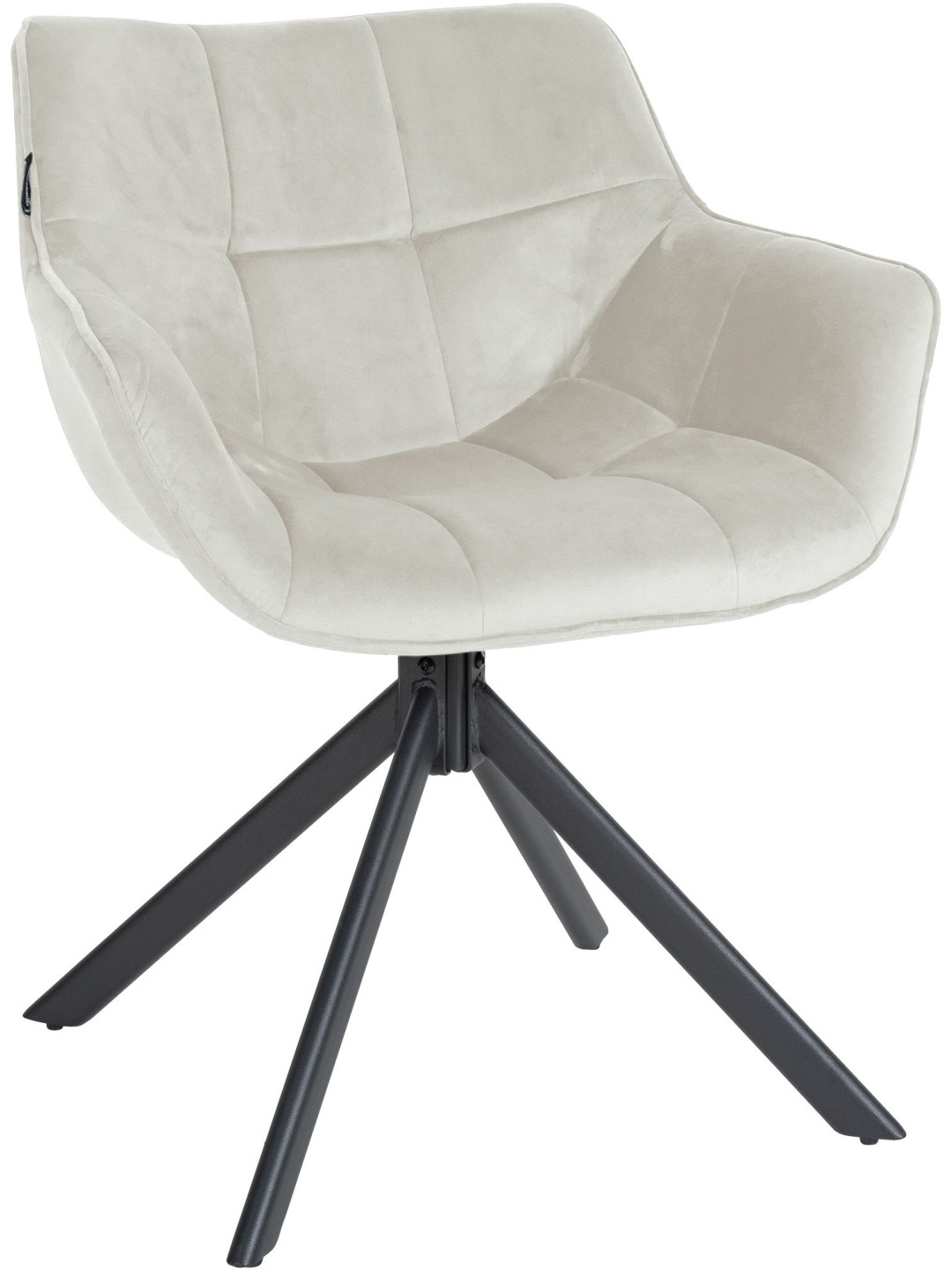 Stol Westport Velvet, creme