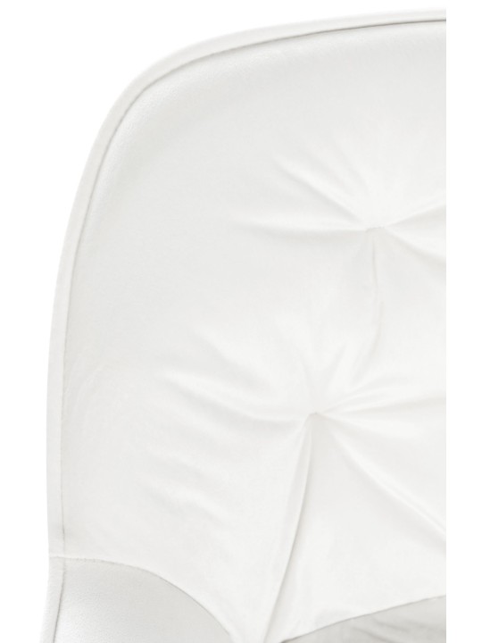 Barstol Gibson 76 fløjl, cremehvid Barstol Gibson 76 fløjl, cremehvid