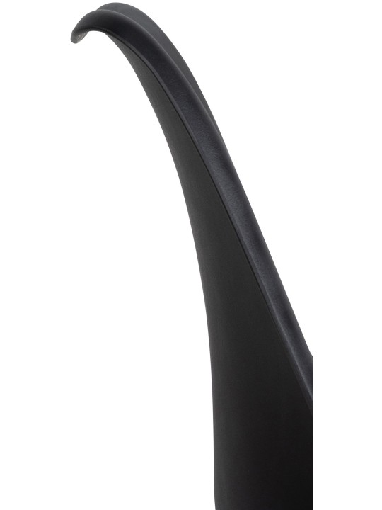 Sæt med 6 Ramsey spisestuestole, sort