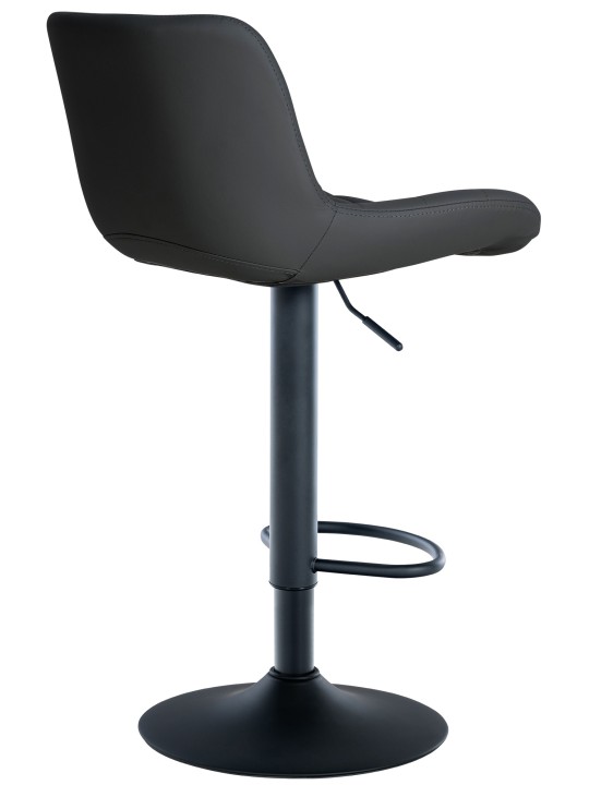 Barstol Tover imiteret læder, sort
