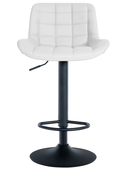 Barstol Tover imiteret læder, hvid
