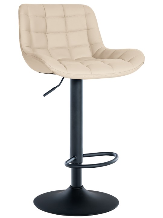 Barstol Tover imiteret læder, creme