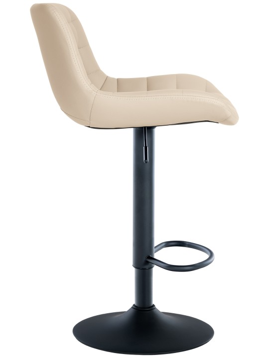 Barstol Tover imiteret læder, creme