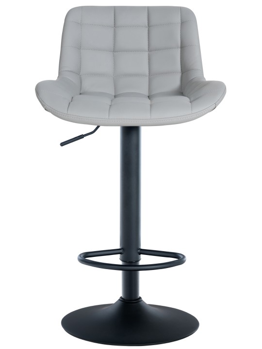 Barstol Tover imiteret læder, grå