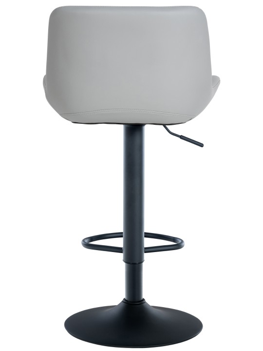 Barstol Tover imiteret læder, grå