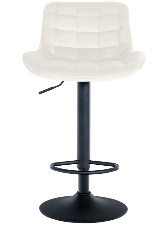 Barstol Tover fløjl, creme