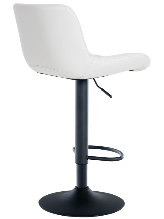 Sæt med 2 barstole Tover imiteret læder, hvid Sæt med 2 barstole Tover imiteret læder, hvid