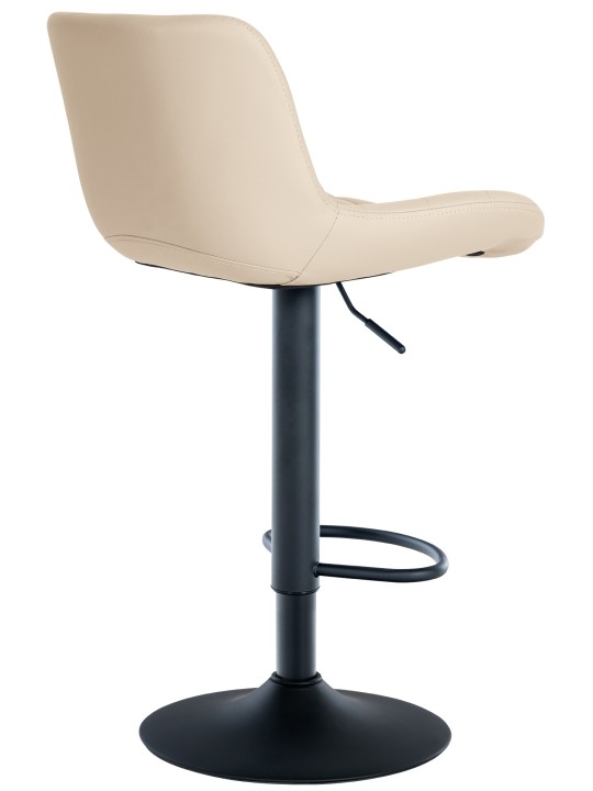 Sæt med 2 barstole Tover imiteret læder, creme Sæt med 2 barstole Tover imiteret læder, creme