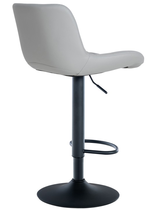 Sæt med 2 barstole Tover imiteret læder, grå Sæt med 2 barstole Tover imiteret læder, grå