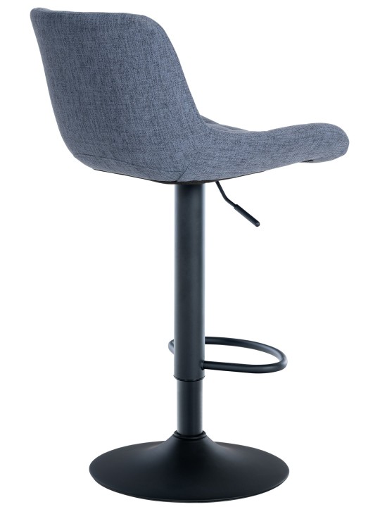 Sæt med 2 barstole Tover stof, blå Sæt med 2 barstole Tover stof, blå